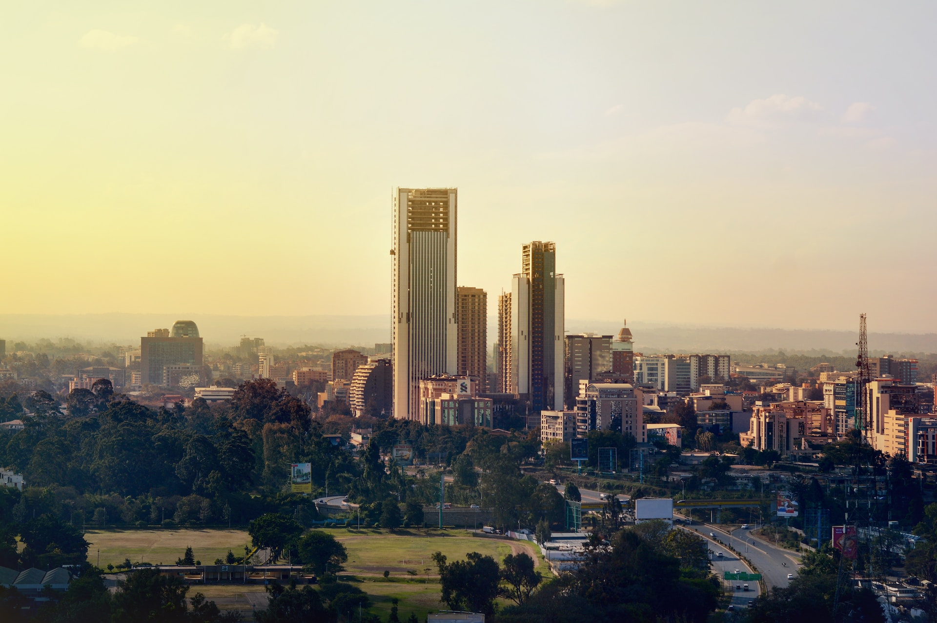 Nairobi skyline