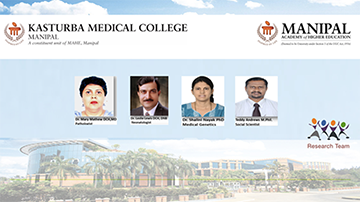 Kasturba Medical College Manipal. Images of the Research Team.